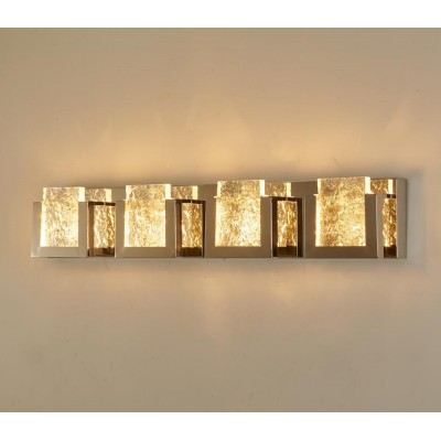 Crystal Morden LED Glass Wall Lamp