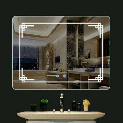 6400K Cool White Touch Screen Bathroom Using LED Light Vanity Mirror