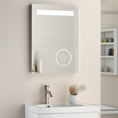 2020 Hot Sale high Quality Lighted Backlit Vanity  bathroom Mirror with magnifier