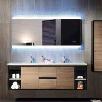 2020 New Style Bathroom Rectangle Lighted Wall Mirror For Hotel Decoration