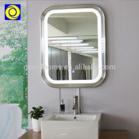 High quality bathroom WiFi smart mirror LED backlit hotel bath mirror