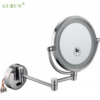 Newest selling customized good quality hot-selling hotel lighted magnifying mirror from China